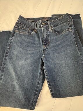 NYDJ Women's Straight Leg Medium Blue Jeans